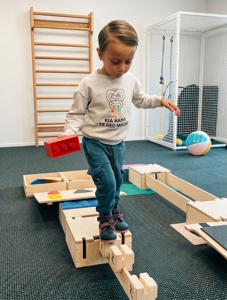Movement-focused therapy studio equipment